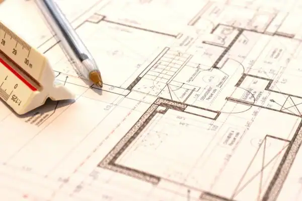 Image of architect Stapleford drawings